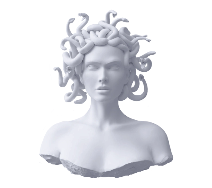 Medusa Statue